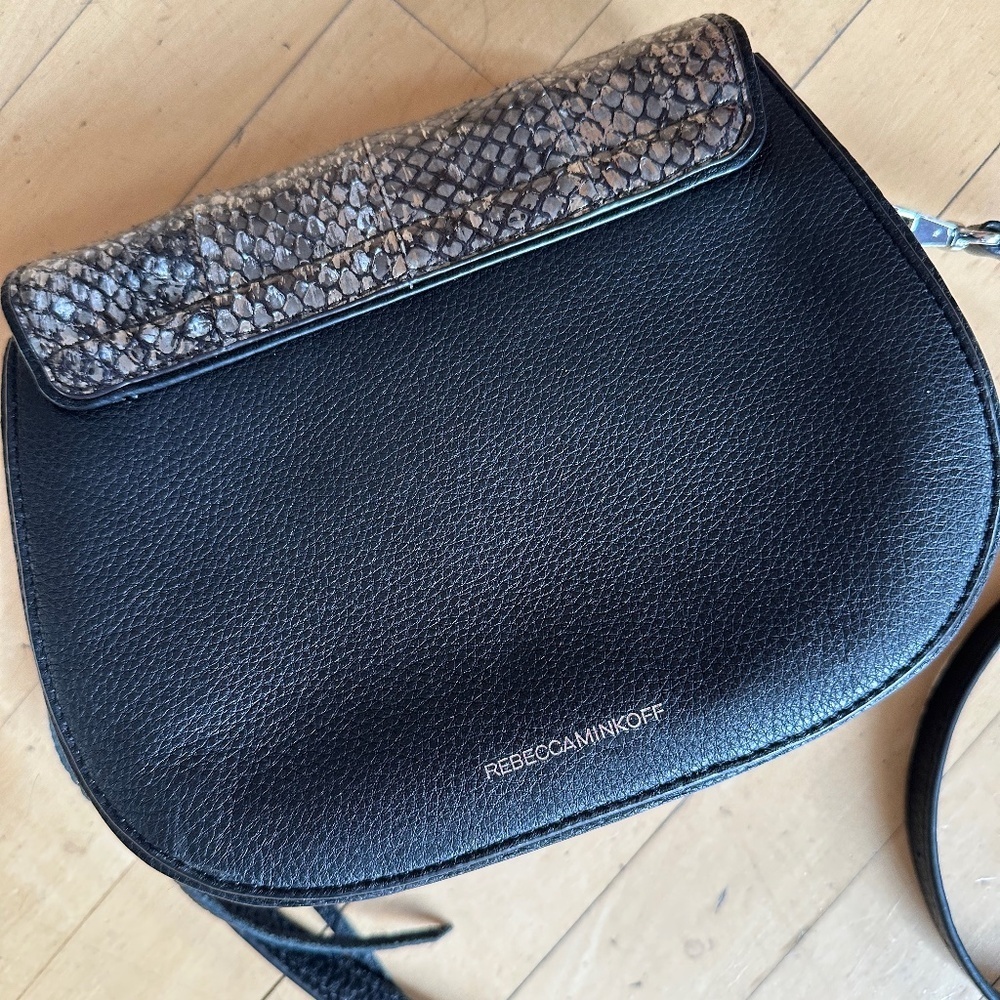 Rebecca Minkoff Mini Sydney Snake crossbody bag, CB2312 - Picture 7 of 10